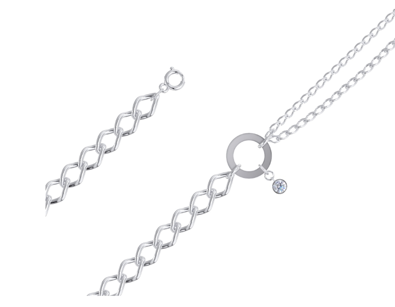 Браслет 0720761-00775 Ag 925