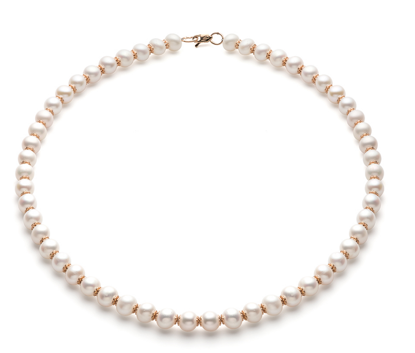 01550ZA1D7.50 Бусы (Au 585 Красное)