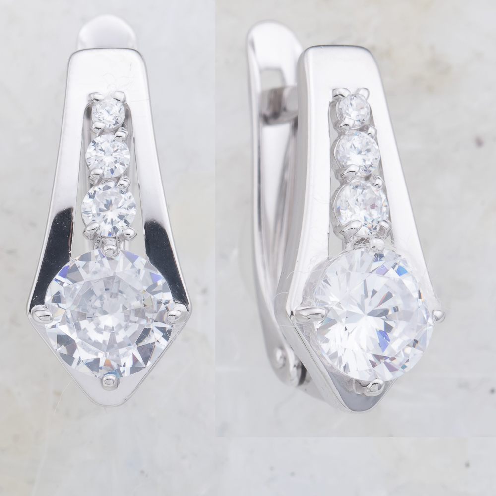 12100112964-501 Серьги (Ag 925)