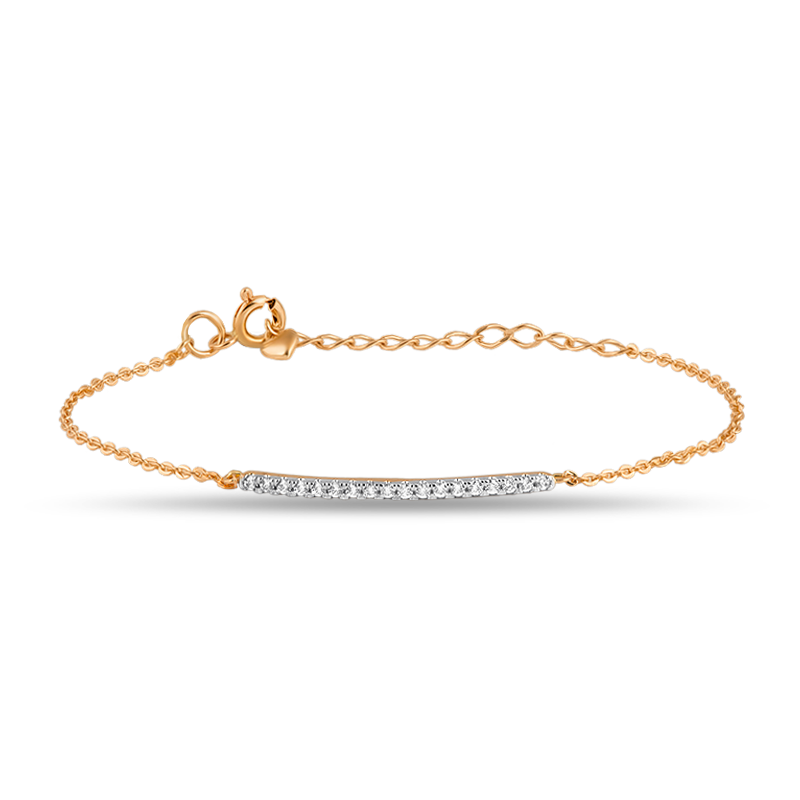 01-714812 Браслет (Au 585 Красное)