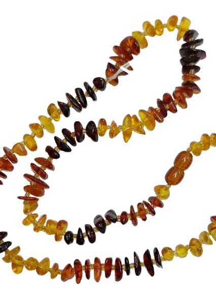 Бусы из янтаря галька Бусы