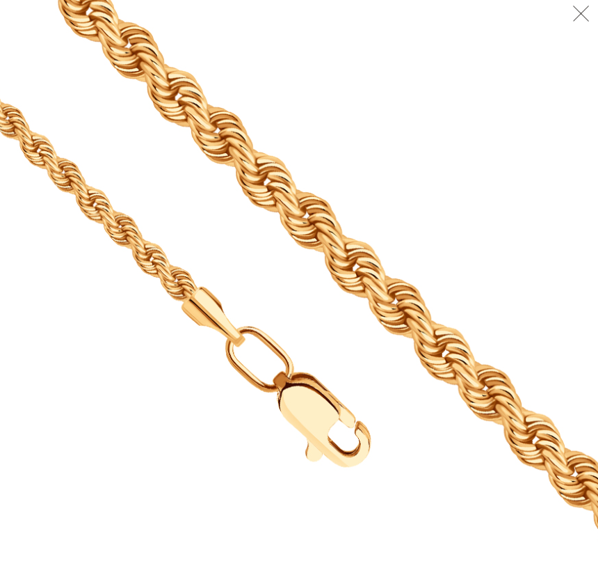 ЦПКД40110040 Цепь (Au 585 Красное)