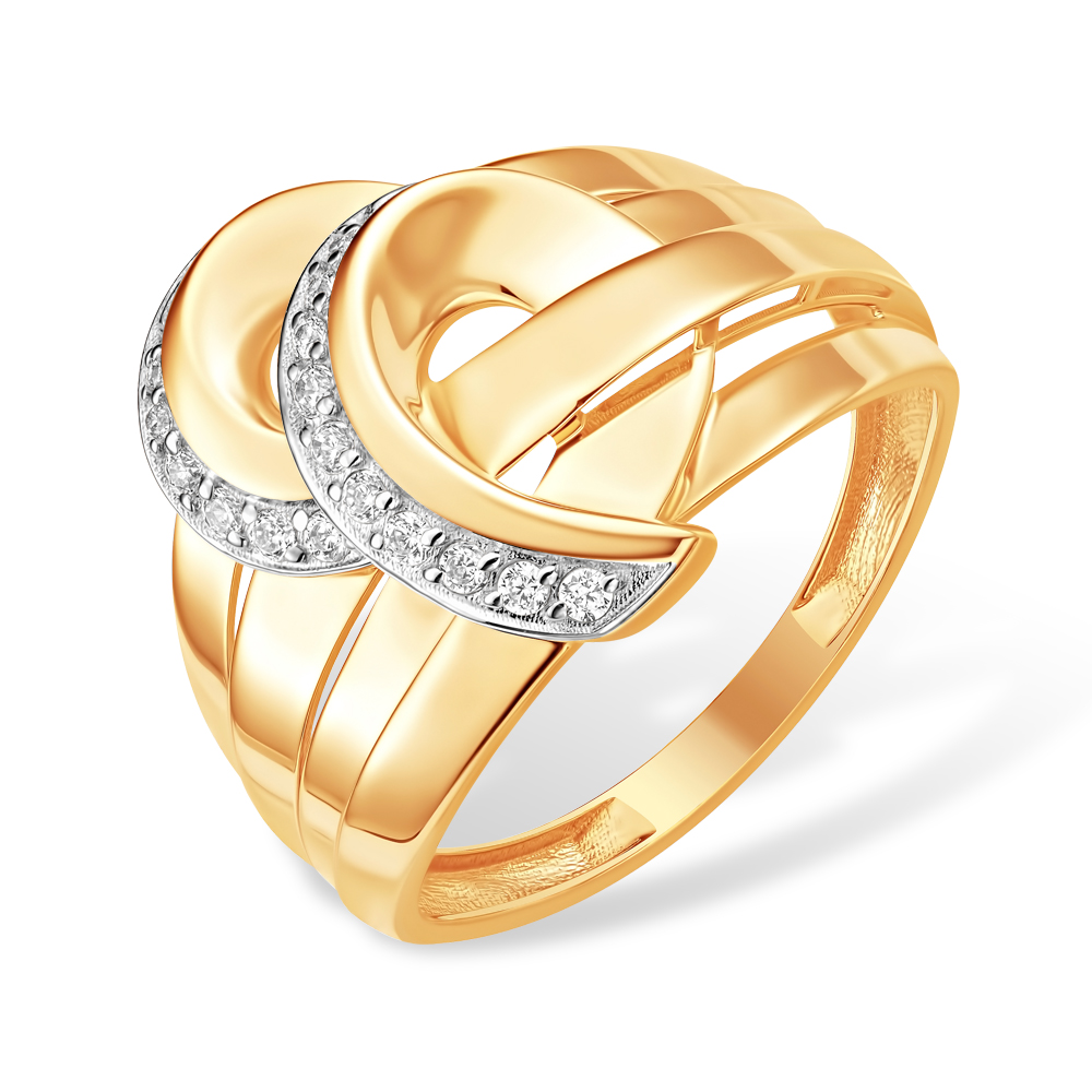 К13220228 Кольцо (Au 585 Красное)