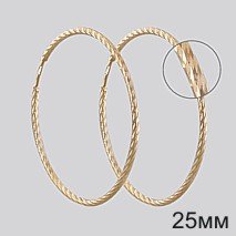 140146 Серьги (Au 585)